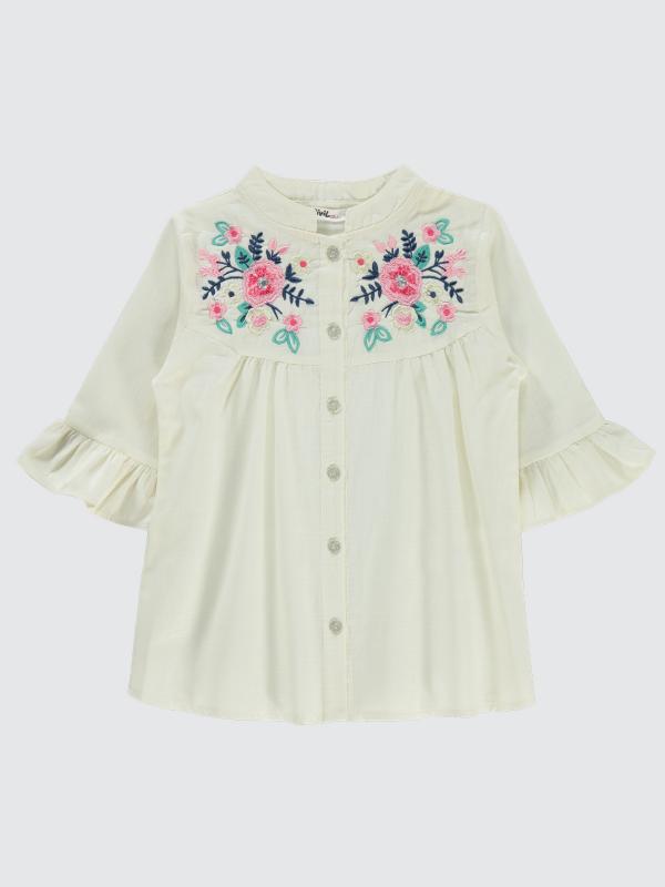 Picture of Girls Shirt 6-9 Years Ecru - Package