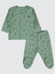 Picture of Baby Pajama Set 0-24 Months Soft Khaki - Package