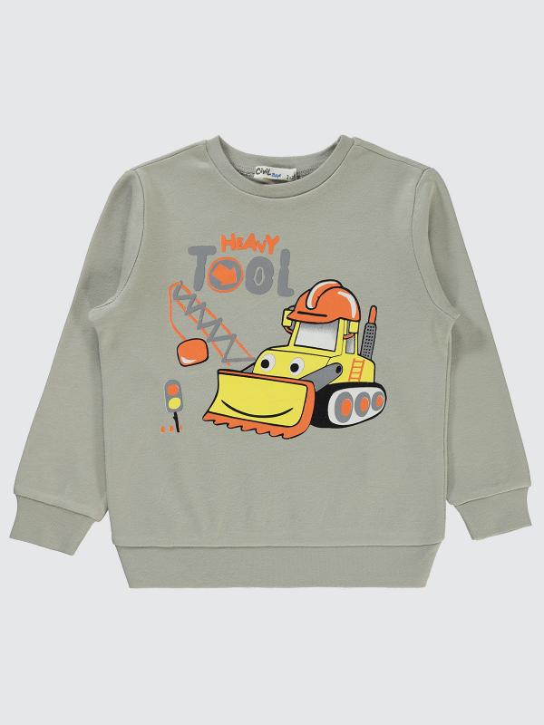 Picture of Boys Sweatshirt 2-5 Years Soft Gray - Package
