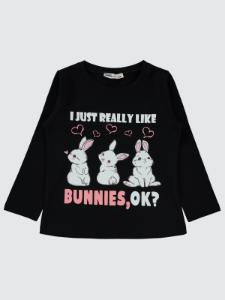 Picture of Girls Sweatshirt 2-5 Years Black - Package