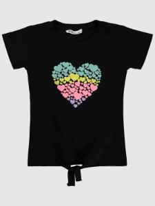 Picture of Girls T-Shirt 6-9 Years Black - Package