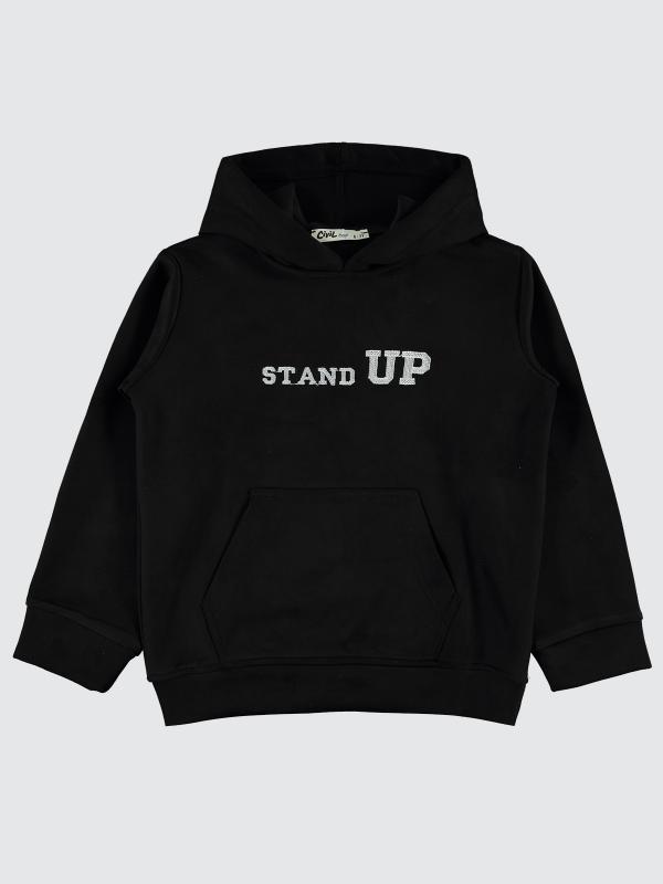 Picture of Boys Sweatshirt 10-13 Years Black - Package
