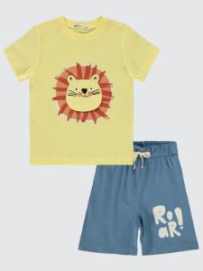 Picture of Boys Pajama Set 2-5 Years Light Yellow - Package