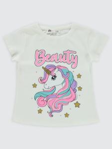 Picture of Girls T-Shirt 2-5 Years Ecru - Package