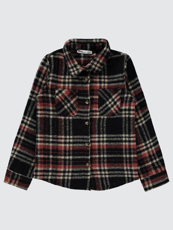 Picture of Girls Shirt 6-9 Years Brown - Package