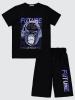 Picture of Boys Pajama Set 10-13 Years Black - Package