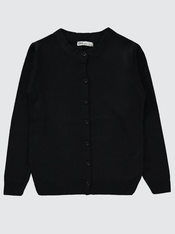 Picture of Girls Cardigan 6-9 Years Black - Package