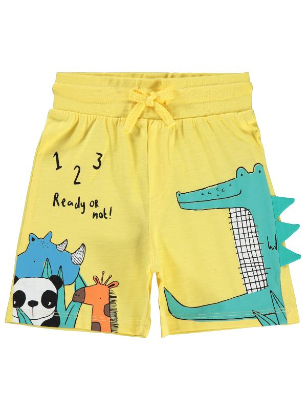 Picture of Boys Capri Pants 2-5 Years Yellow - Package