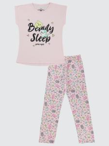 Picture of Girls Pajama Set 10-13 Years Pink Sherbet - Package