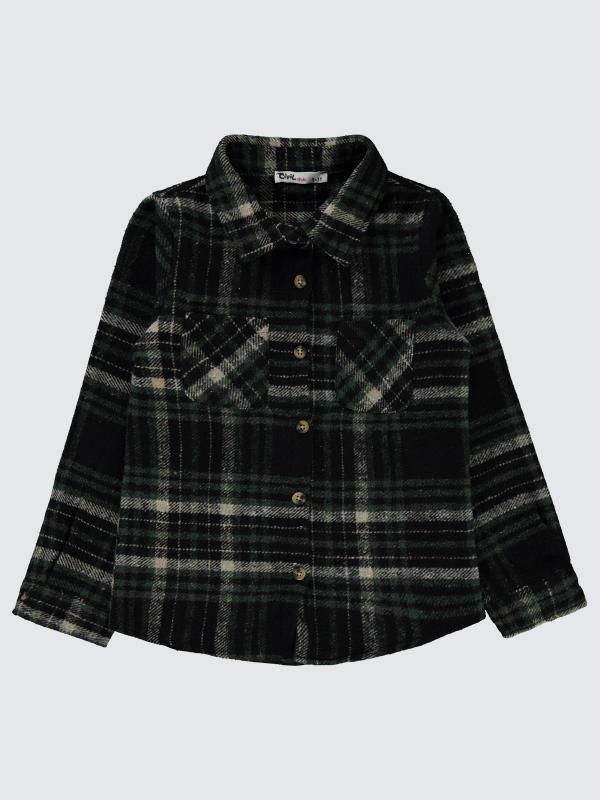 Picture of Girls Shirt 6-9 Years Green - Package