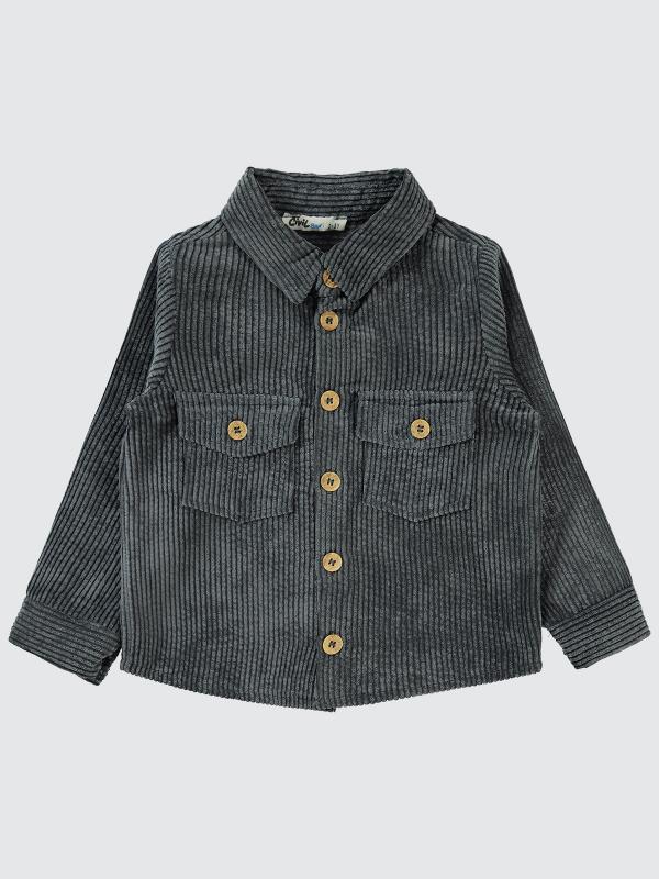 Picture of Boys Shirt 2-5 Years Smoke - Package