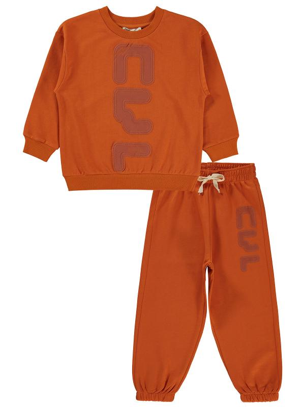 Picture of Boys Tracksuit 2-5 Years Dark Orange - Package