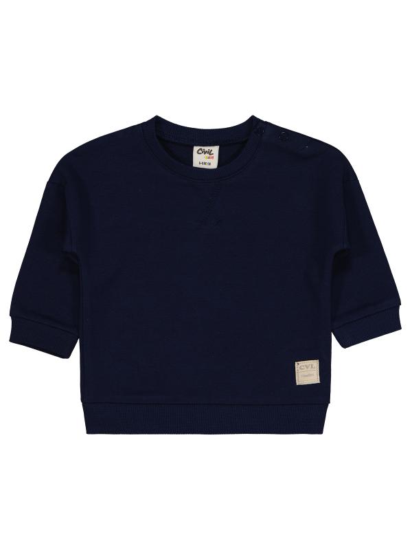Picture of Baby Sweatshirt 0-24 Months Navy - Package