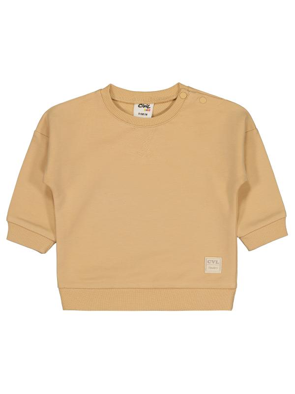 Picture of Baby Sweatshirt 0-24 Months Milk Coffee  - Package