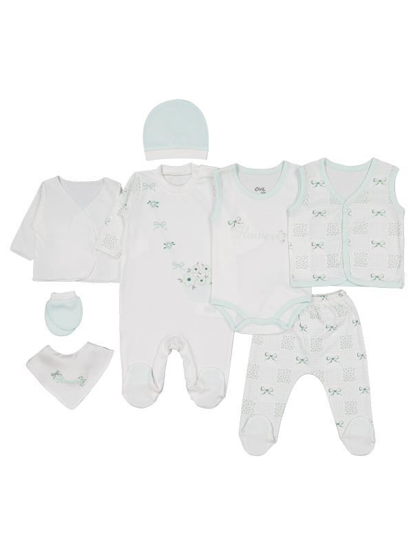 Picture of Baby Bodysuit Sets 0-24 Months Mint - Package