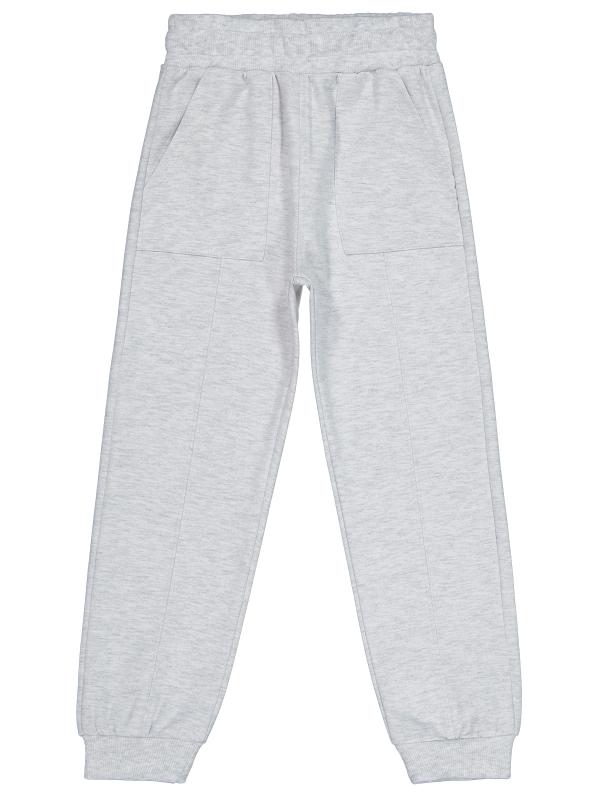 Picture of Girls Track Pants 6-9 Years Heather Gray Melange - Package