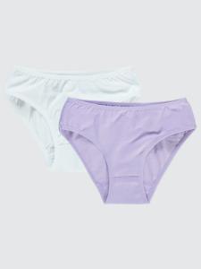Picture of Girls Underwear 2-9 Years White-Lilac - Package