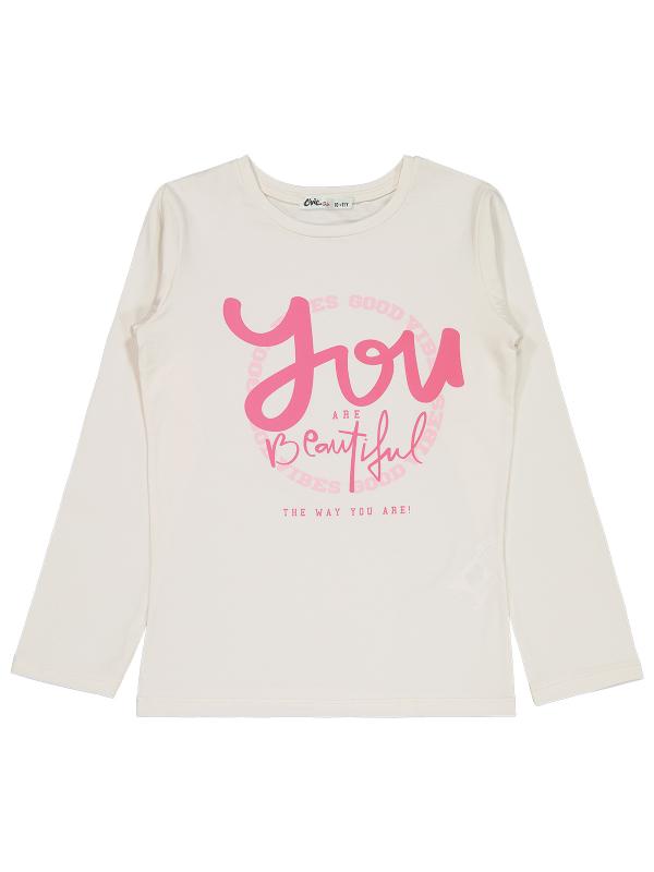 Picture of Girls Sweatshirt 10-13 Years Ecru - Package