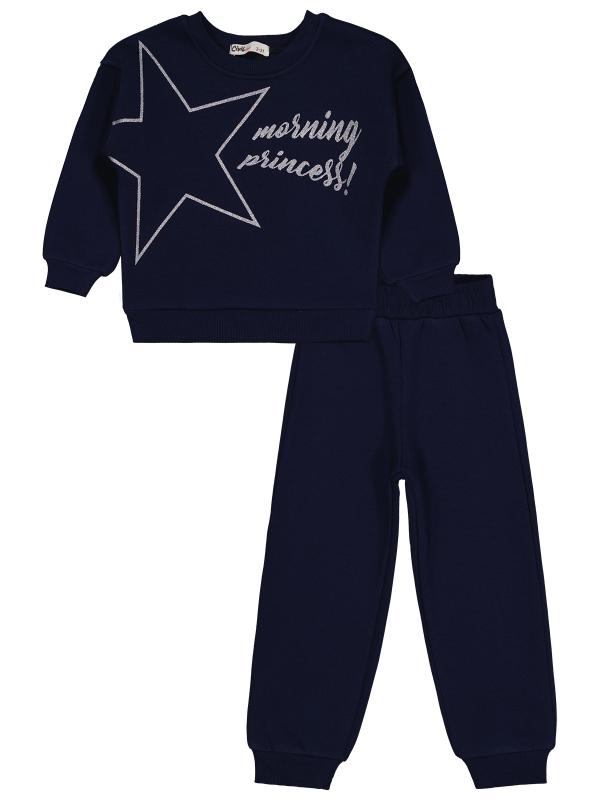 Picture of Girls Tracksuit 2-5 Years Navy - Package