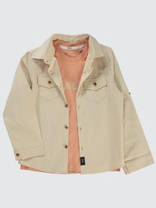 Picture of Boys Shirt 10-13 Years Stone Color - Package