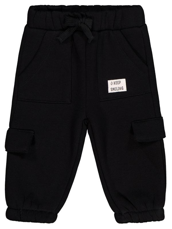 Picture of Baby Track Pants 0-24 Months Black - Package
