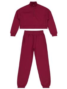 Picture of Girls Tracksuit 10-13 Years Burgundy - Package