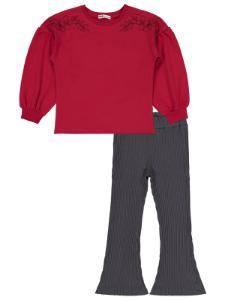 Picture of Girls Set 6-9 Years Red-Anthracite - Package