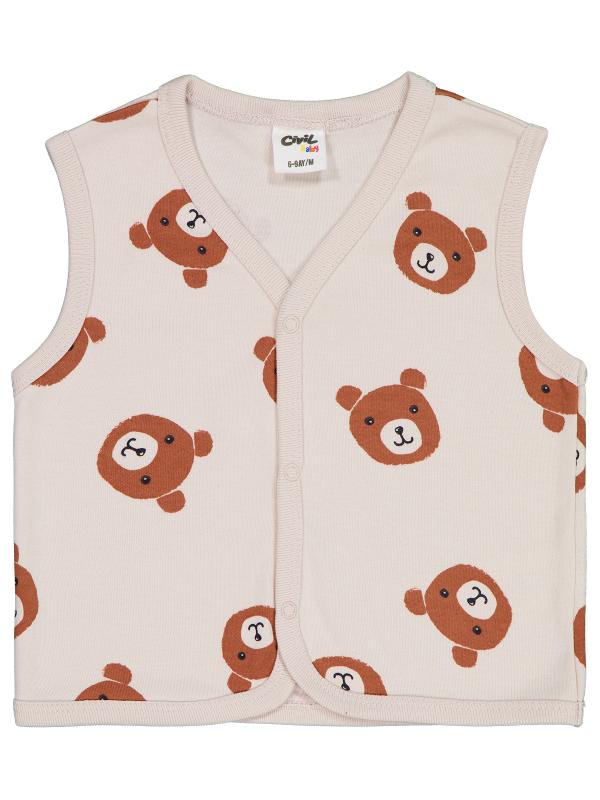 Picture of Baby Vest 0-24 Months Stone Color - Package