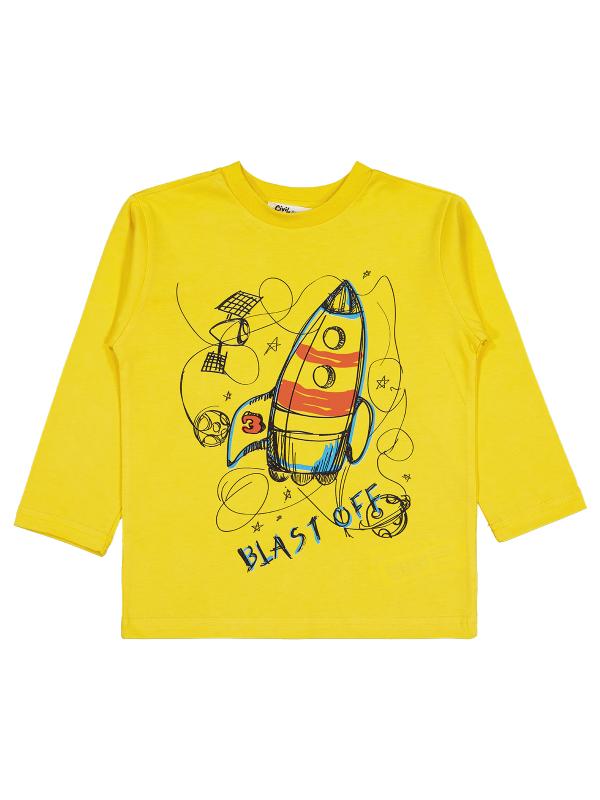 Picture of Boys Sweatshirt 2-5 Years Yellow - Package