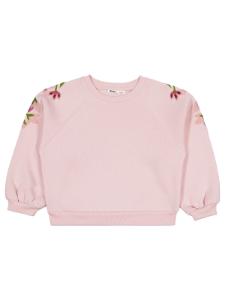 Picture of Girls Sweatshirt 6-9 Years Light Dusty Rose - Package