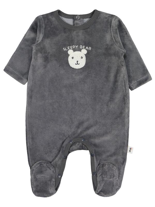 Picture of Baby Jumpsuit 0-24 Months Dark Gray - Package