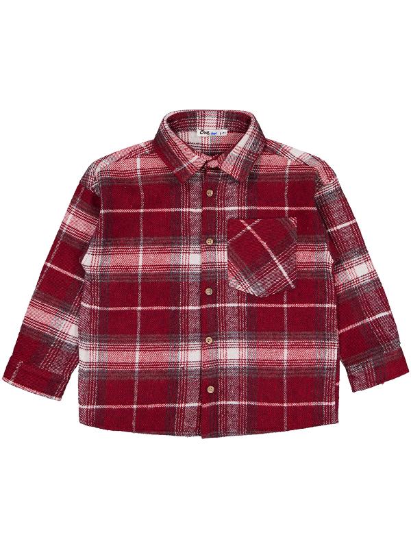 Picture of Boys Shirt 6-9 Years Red - Package