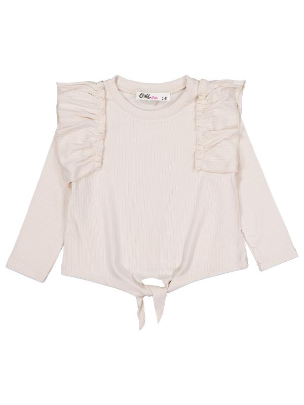 Picture of Girls Sweatshirt 2-5 Years Ivory - Package