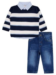 Picture of Baby Set 0-24 Months Navy - Package