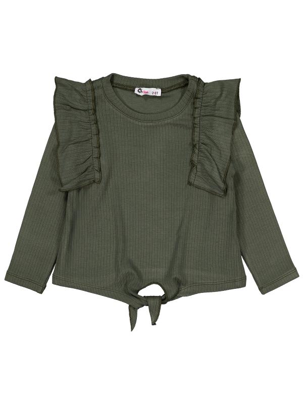 Picture of Girls Sweatshirt 2-5 Years Khaki - Package