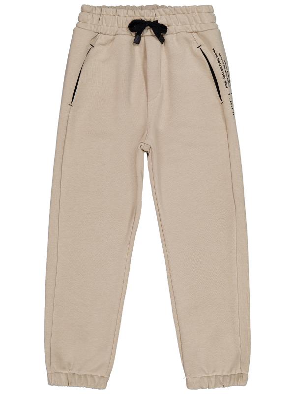 Picture of Boys Track Pants 10-13 Years Beige - Package