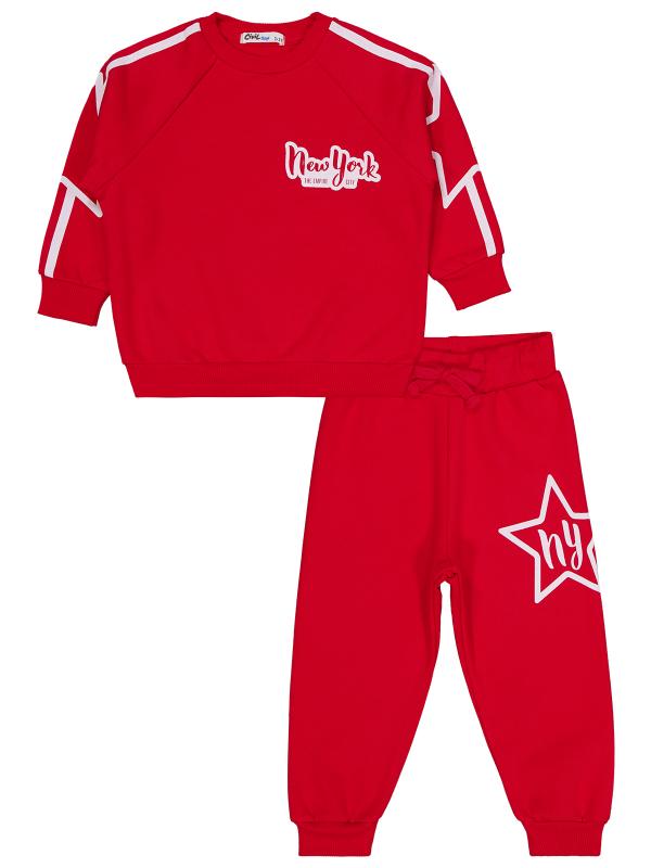 Picture of Boys Tracksuit 2-5 Years Red - Package