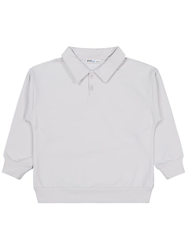 Picture of Boys Sweatshirt 10-13 Years Light Gray - Package