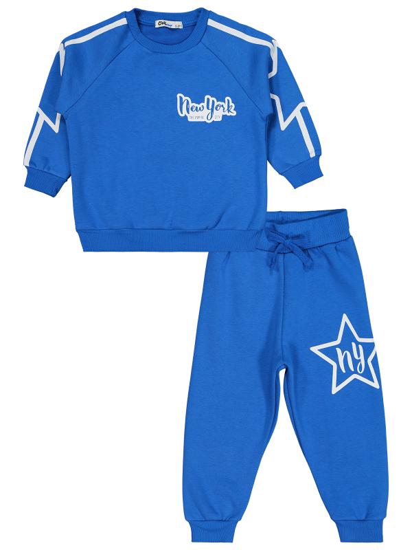 Picture of Boys Tracksuit 2-5 Years Saxe Blue - Package