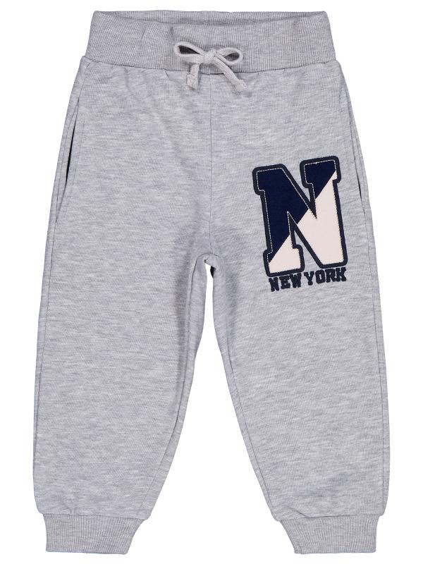 Picture of Boys Track Pants 2-5 Years Gray Melange - Package