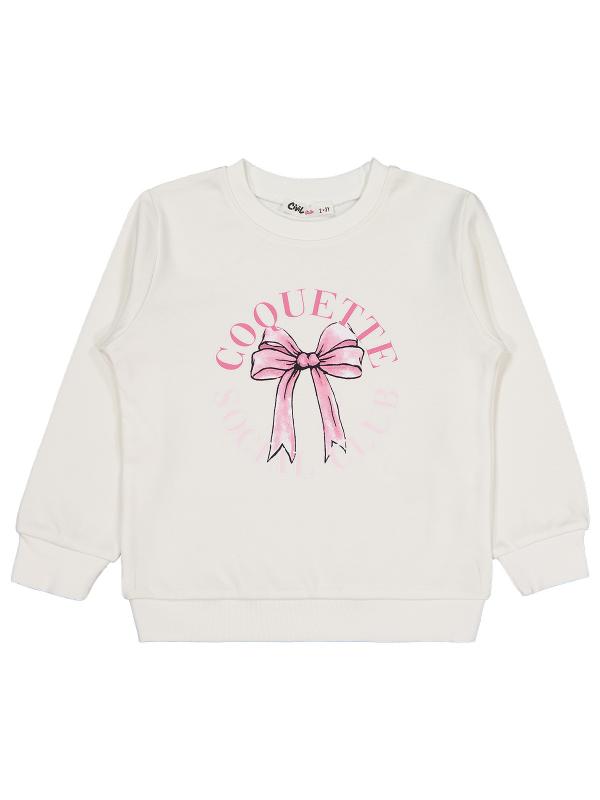 Picture of Girls Sweatshirt Km 2-5 Years Ecru - Package