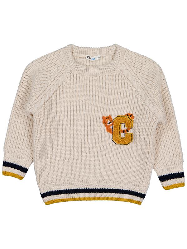 Picture of Boys Sweater 2-5 Years Stone Color - Package