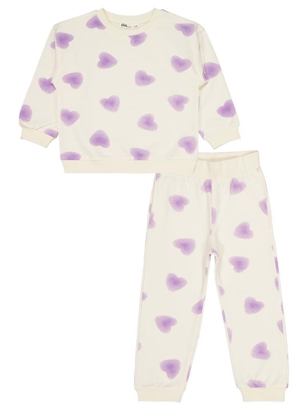 Picture of Girls Tracksuit 2-5 Years Ecru - Package