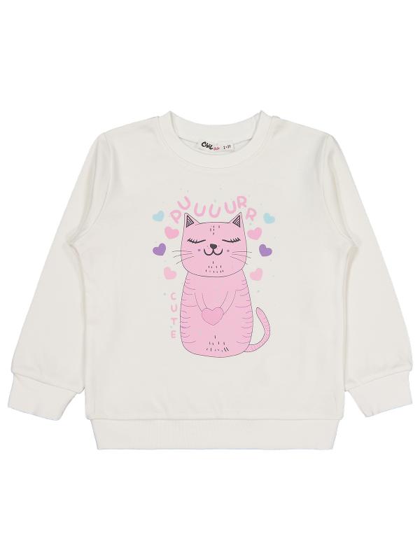 Picture of Girls Sweatshirt Km 2-5 Years Ecru - Package