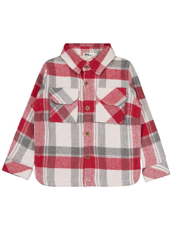 Picture of Boys Shirt 2-5 Years Red - Package