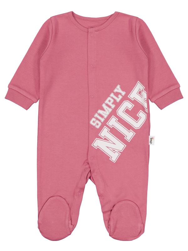 Picture of Baby Jumpsuit 0-24 Months Dusty Rose - Package
