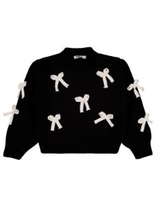 Picture of Girls Sweater 6-9 Years Black - Package