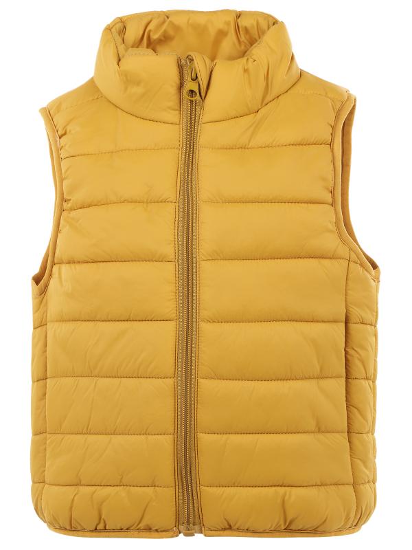 Picture of Boys Vest 6-9 Years Mustard - Package