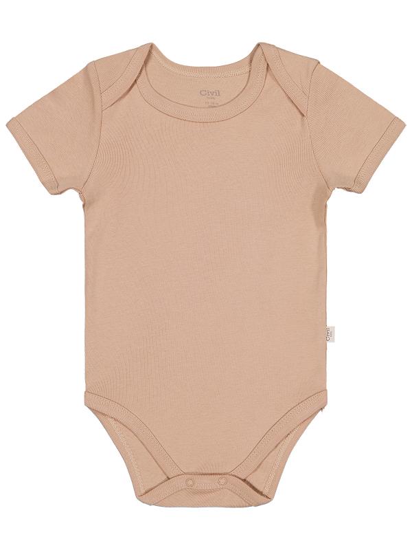Picture of Baby Snapsuit 0-24 Months Milk Coffee  - Package