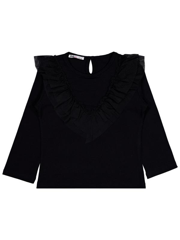 Picture of Girls Sweatshirt 6-9 Years Black - Package